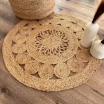 LARGE JUTE RUG LIVING ROOM RUG BEDROOM CARPET HALLWAY RUNNER MAYA 1M - Image 8