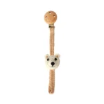 Wooden Baby Dummy Clips Teether Strap Pacifier Soother Holder Chain Shower Gifts - Image 9