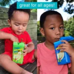 Kids School Water bottle & Snack Box Set Lunchbox Water Juice Bottle Animals - Image 6