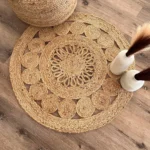 LARGE JUTE RUG LIVING ROOM RUG BEDROOM CARPET HALLWAY RUNNER MAYA 1M - Image 7