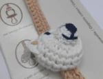 Wooden Baby Dummy Clips Teether Strap Pacifier Soother Holder Chain Shower Gifts - Image 3