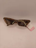 6 x Wholesale Skinny Dip London Women Sunglasses Angled Tortoiseshell Cat-Eye - Image 5