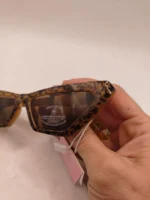 6 x Wholesale Skinny Dip London Women Sunglasses Angled Tortoiseshell Cat-Eye - Image 2
