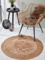 LARGE JUTE RUG LIVING ROOM RUG BEDROOM CARPET HALLWAY RUNNER MAYA 1M - Image 2