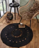 LARGE JUTE RUG LIVING ROOM RUG BEDROOM CARPET HALLWAY RUNNER MAYA 1M