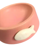 Pet Food Dish Animal Dog Cat Puppy Feeding Food Water Bowl Ceramic Dish Water - Image 2