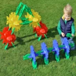 30pcs Giant Outdoor Fish Connect Games Kids Toys Garden Patio Family Fun Gift - Image 2