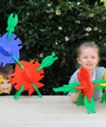 30pcs Giant Outdoor Fish Connect Games Kids Toys Garden Patio Family Fun Gift - Image 3
