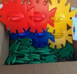 30pcs Giant Outdoor Fish Connect Games Kids Toys Garden Patio Family Fun Gift - Image 6