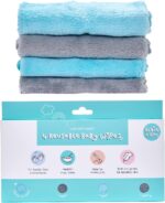24 x Robin+Roo Reusable Baby Wipes Washable Microfibre Cloths Cleaning Hand Cloths