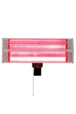 Out & Out Zurich Deluxe 2400W Wall Mounted Infrared Patio Heater