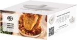 BIA International Vertical Chicken Roaster White Ceramic Stoneware Roasting Pan - Image 2