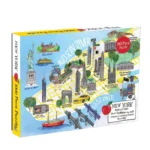 6 x Galison New York City Map 1000-Piece Jigsaw Puzzle Mind Relaxing family Fun Gift - Image 2