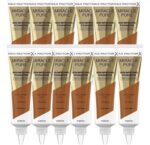 12 x Max Factor Miracle Pure Skin Improving Foundation 24HR Hydration SPF30 93 Mocha
