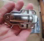 5 x Wholesale Pack Of 5 Oval Case Catches Heavy Duty Draw Latches Toolboxes Trunk - Image 4